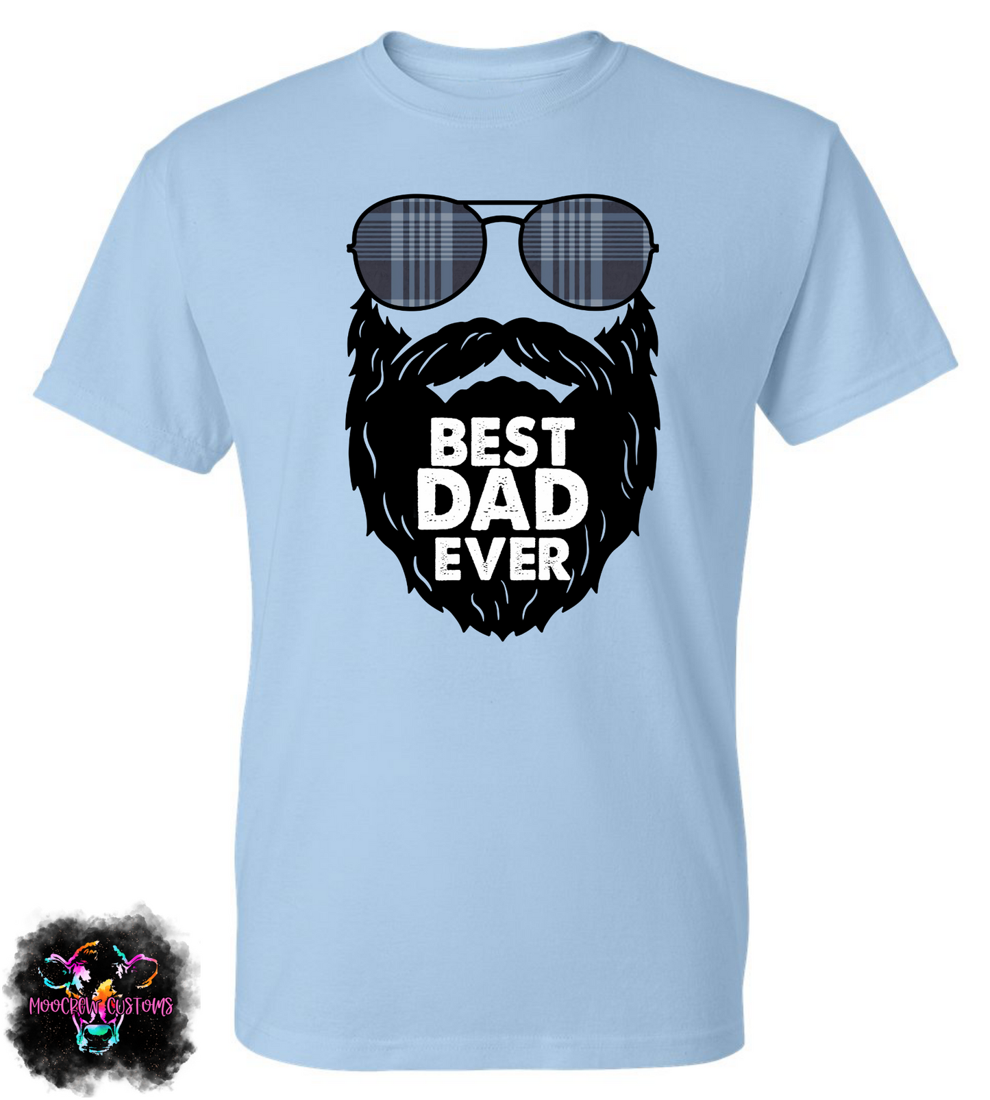 Best Dad Ever Beard Shirt
