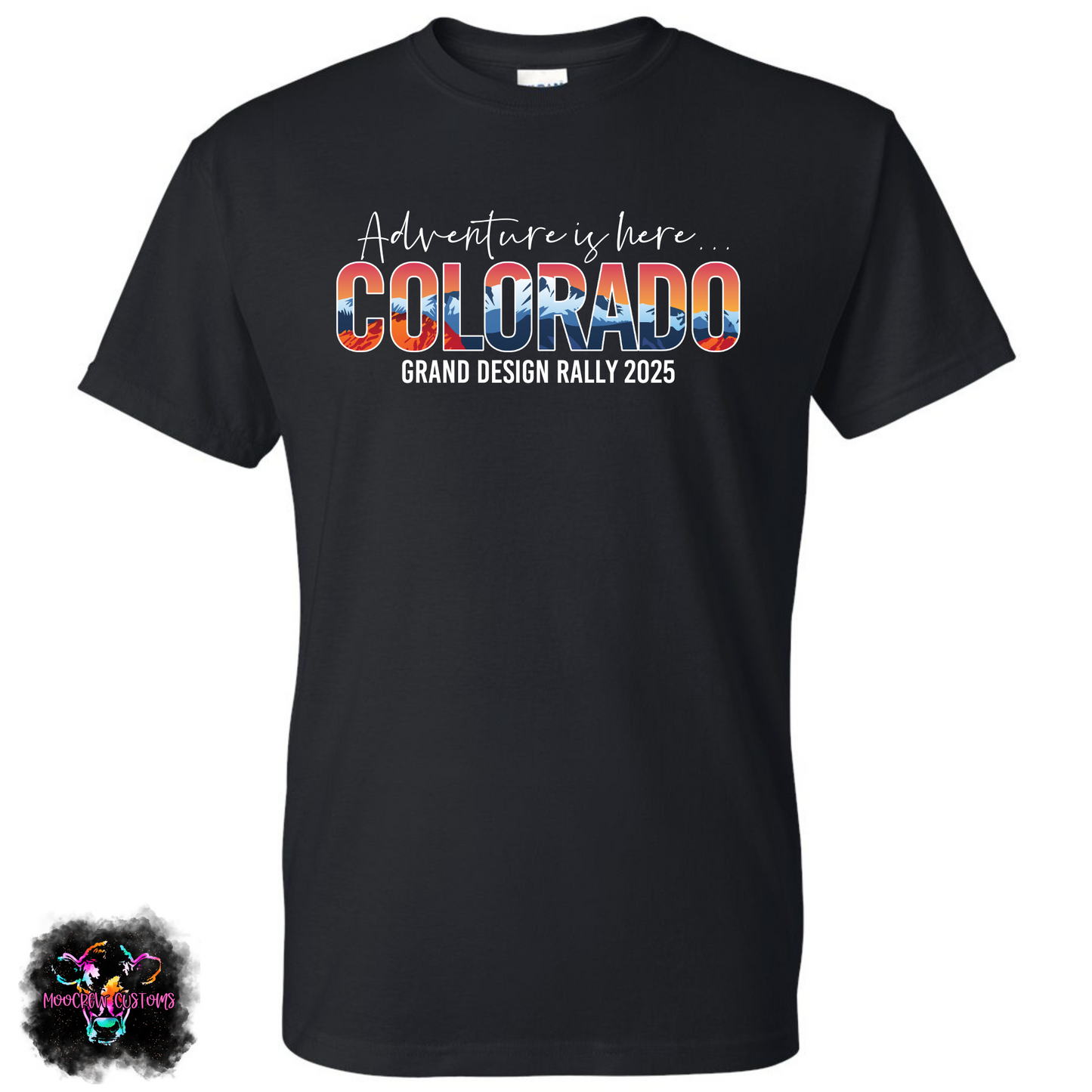 Colorado Grand Design Owners Rally 2025 Tshirt