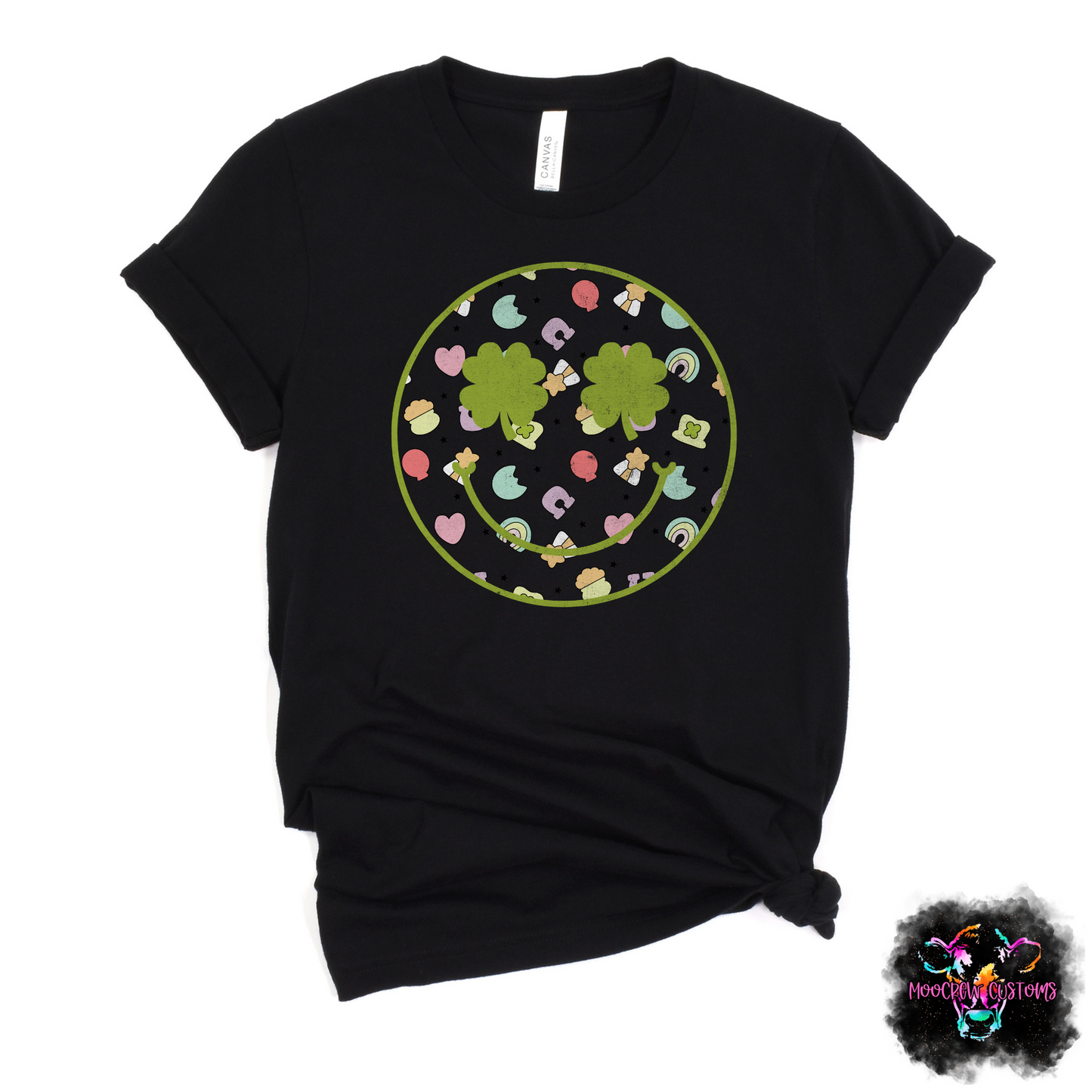 Lucky Charms Smiley Tshirt