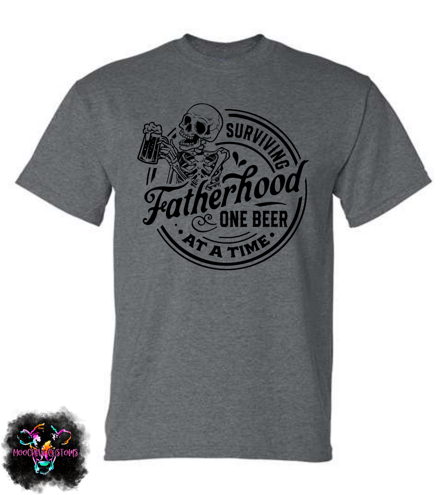 Surviving Fatherhood One Beer At A Time Shirt