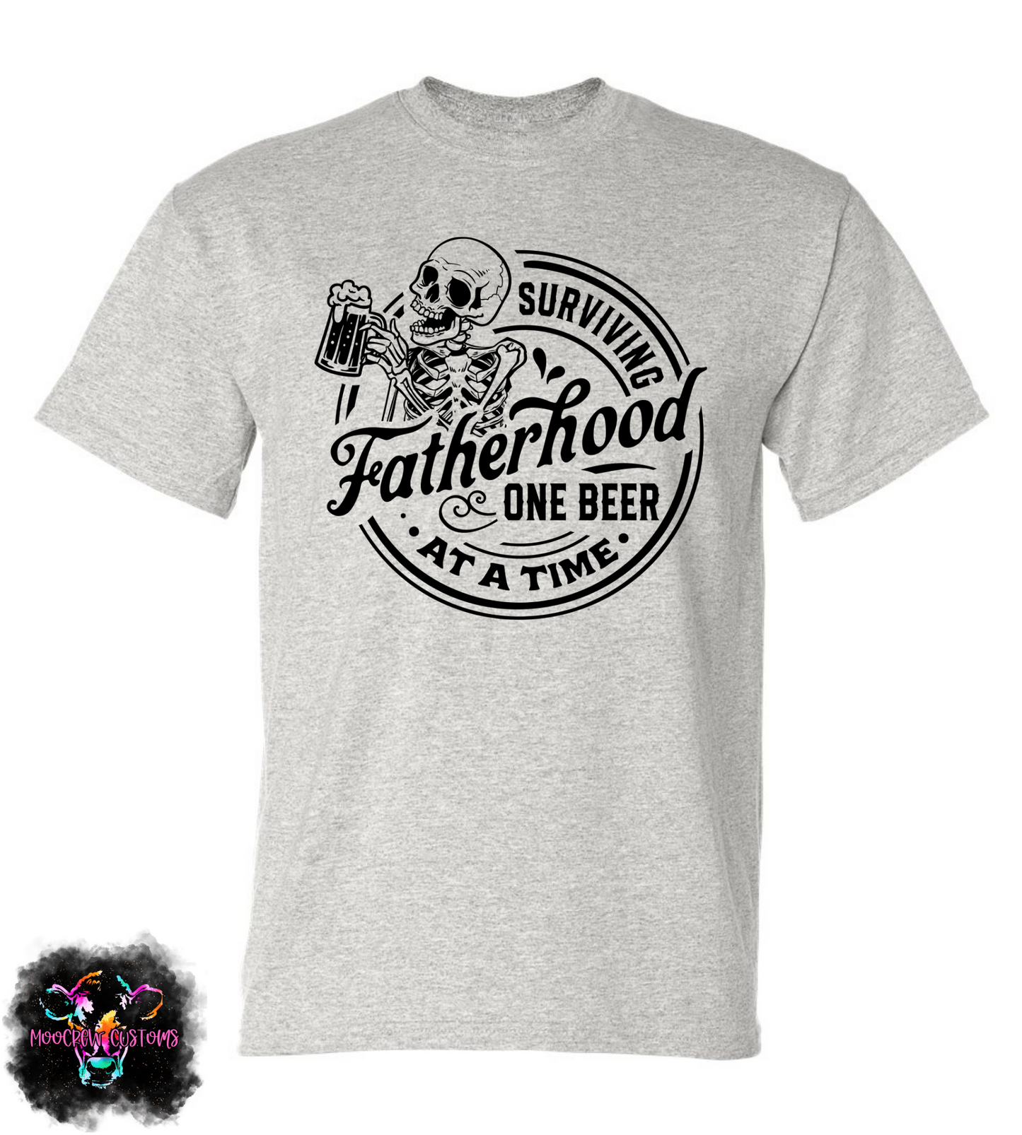 Surviving Fatherhood One Beer At A Time Shirt
