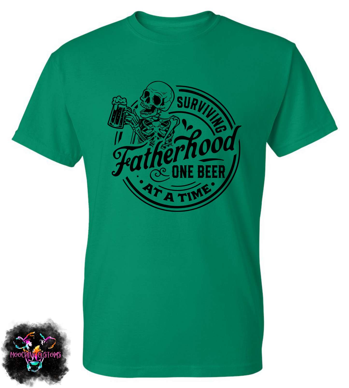 Surviving Fatherhood One Beer At A Time Shirt