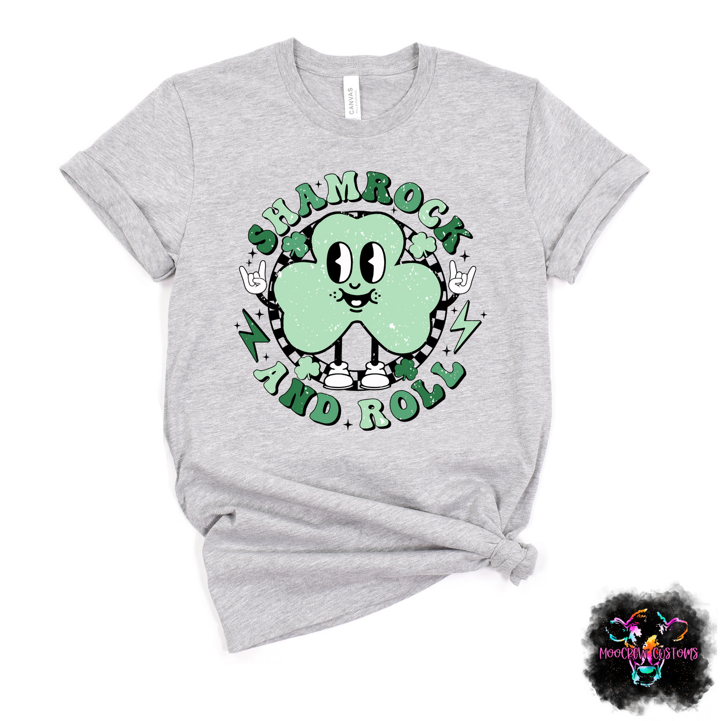 Shamrock and Roll Tshirt