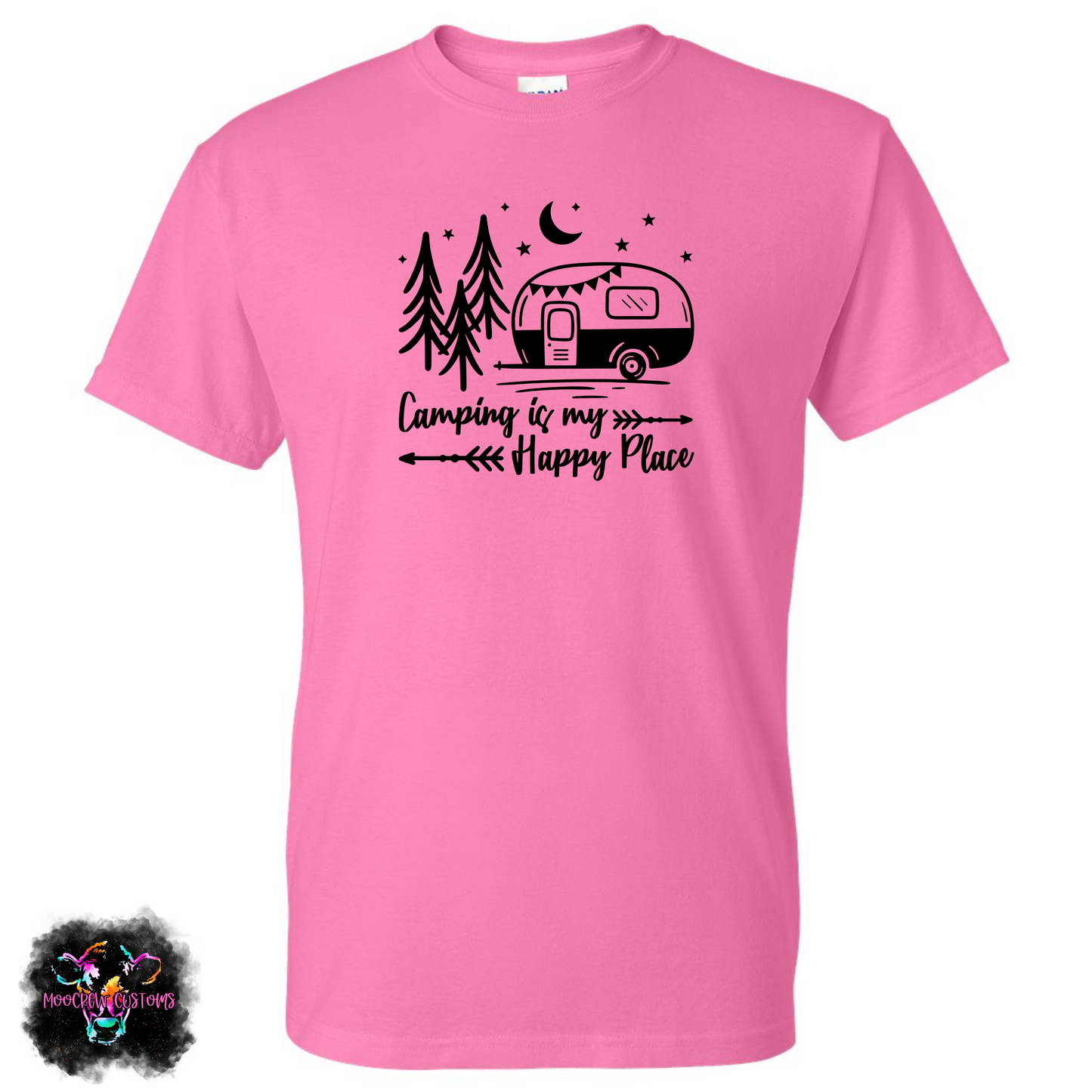 Camping Is My Happy Place Shirt