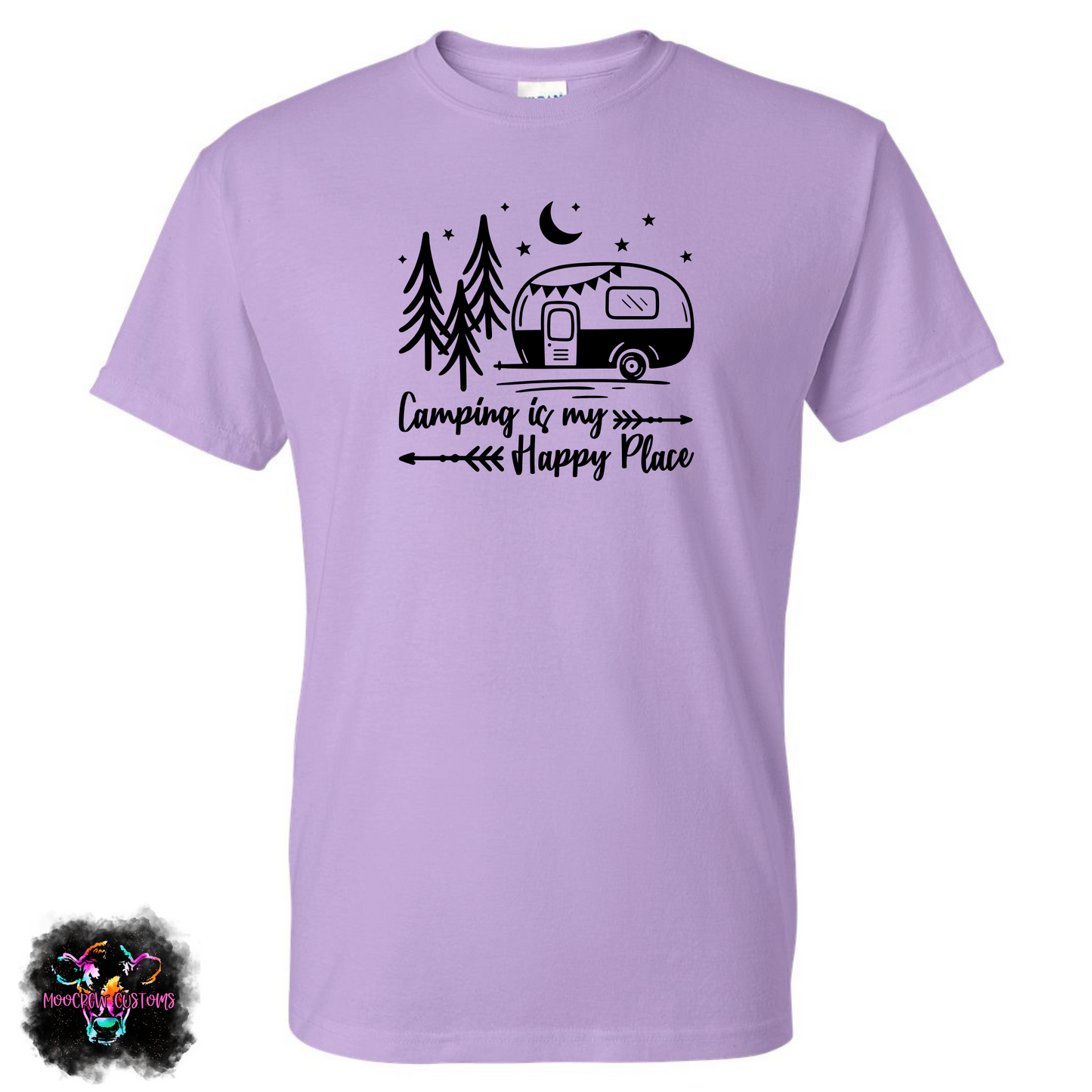 Camping Is My Happy Place Shirt