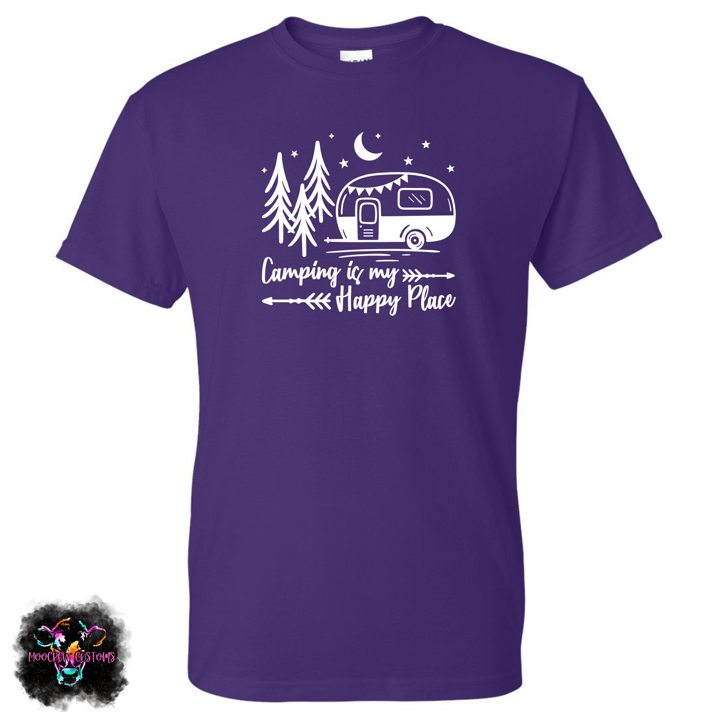 Camping Is My Happy Place Shirt