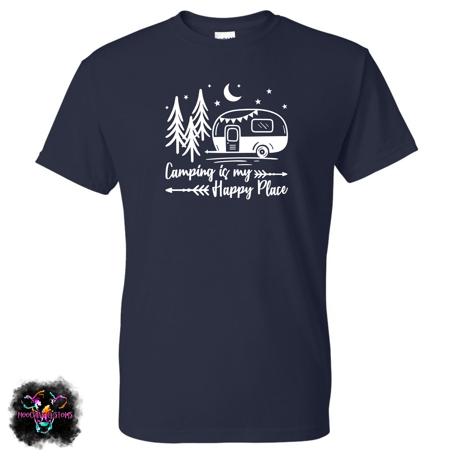 Camping Is My Happy Place Shirt