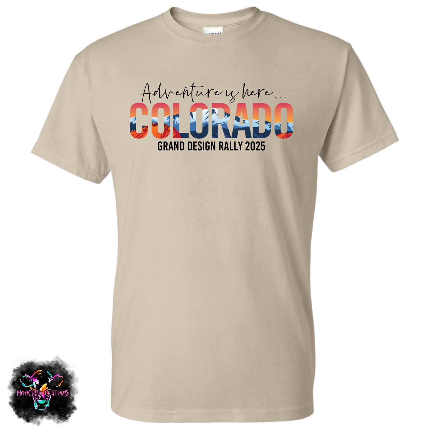Colorado Grand Design Owners Rally 2025 Tshirt