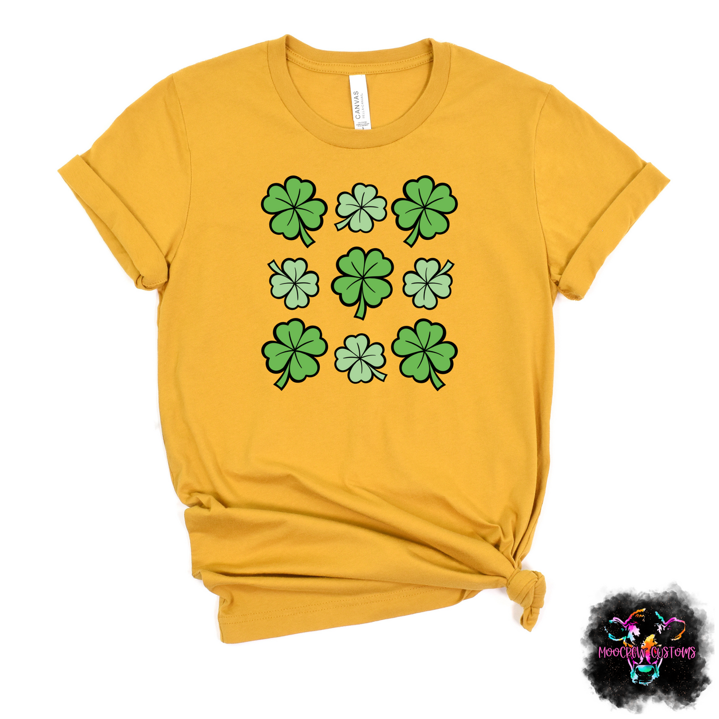 Classic Shamrock Grid Tshirt