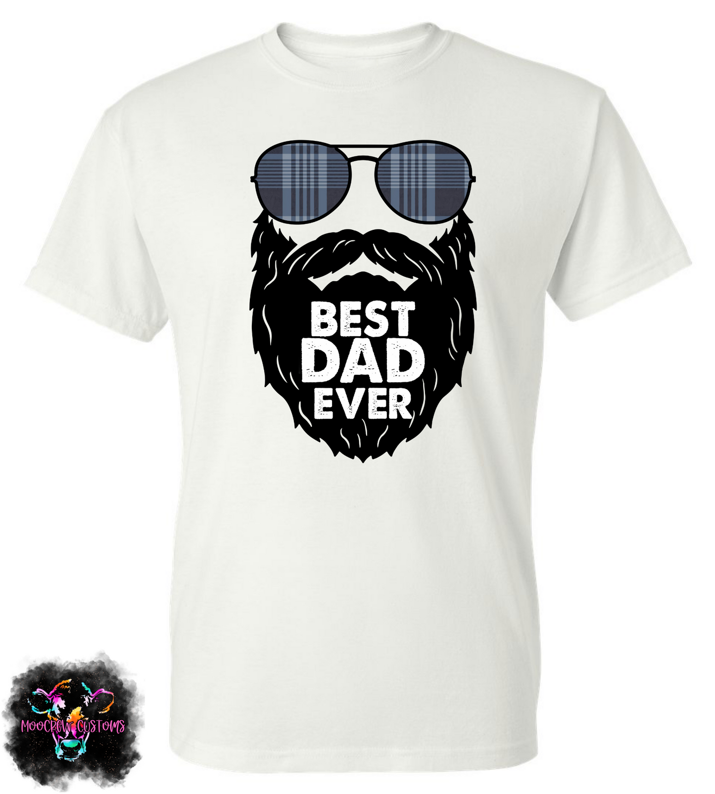 Best Dad Ever Beard Shirt