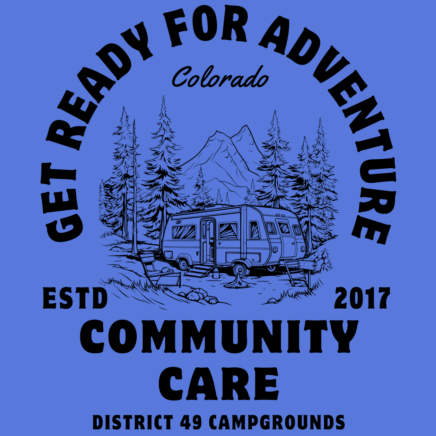 Community Care District 49 Tshirt