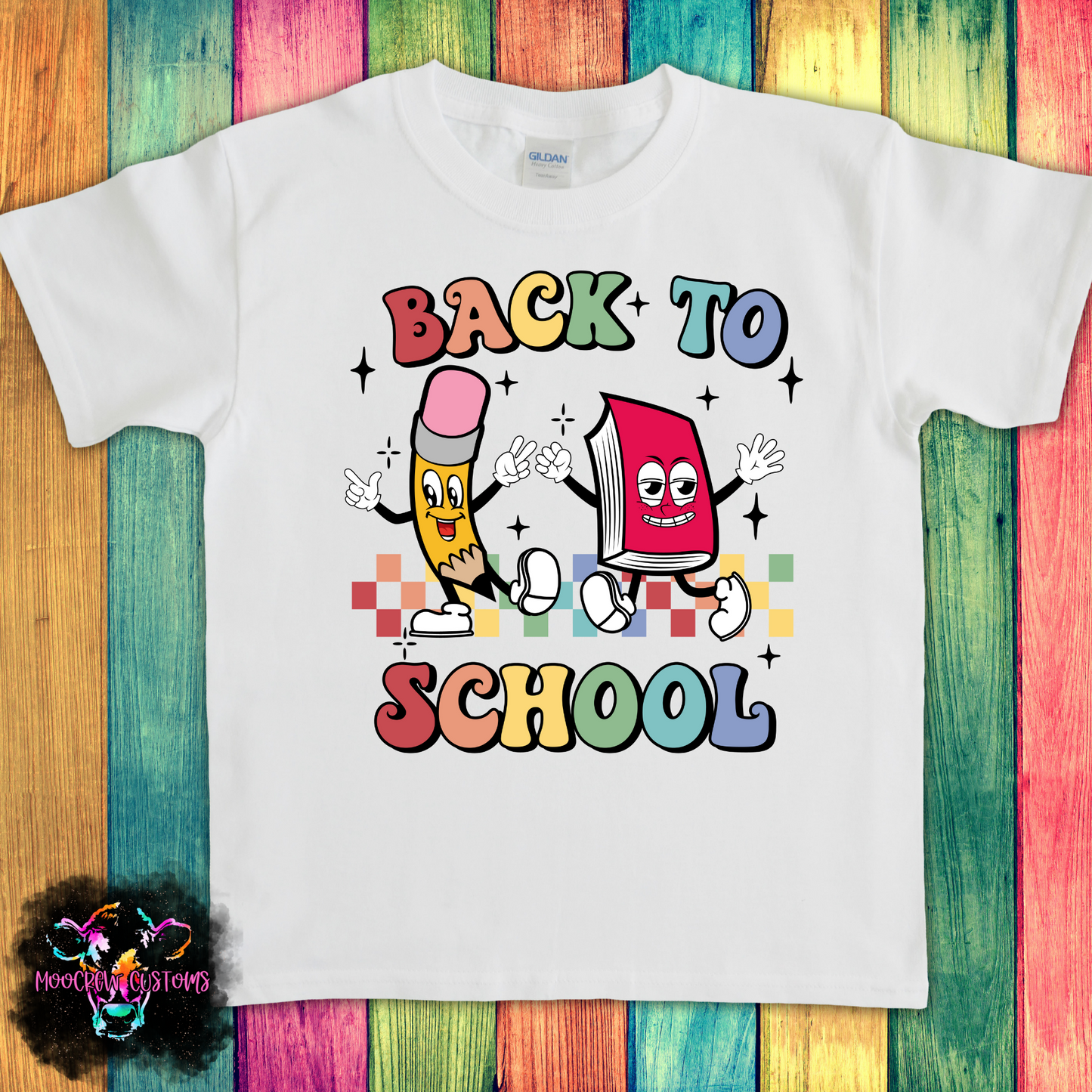 Back To School Retro Youth Tshirt