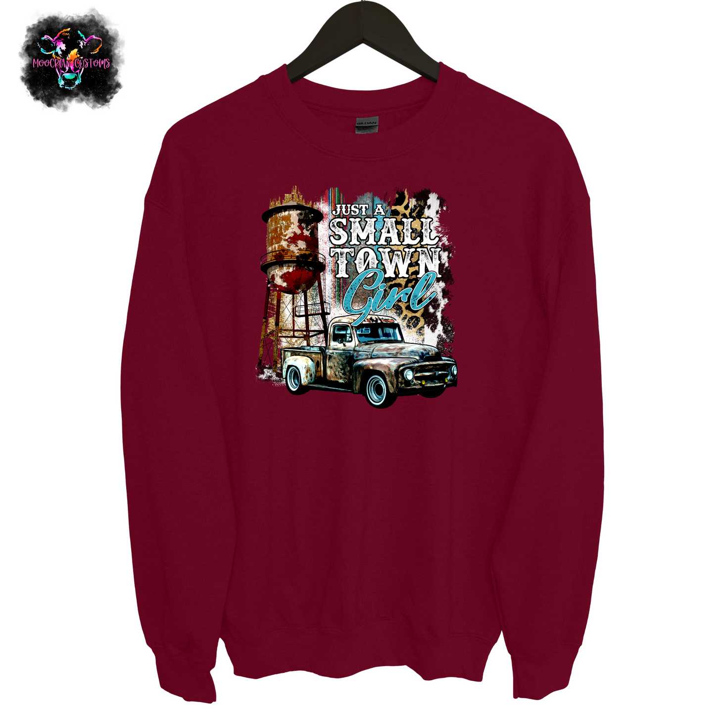 Just A Small Town Girl Crewneck