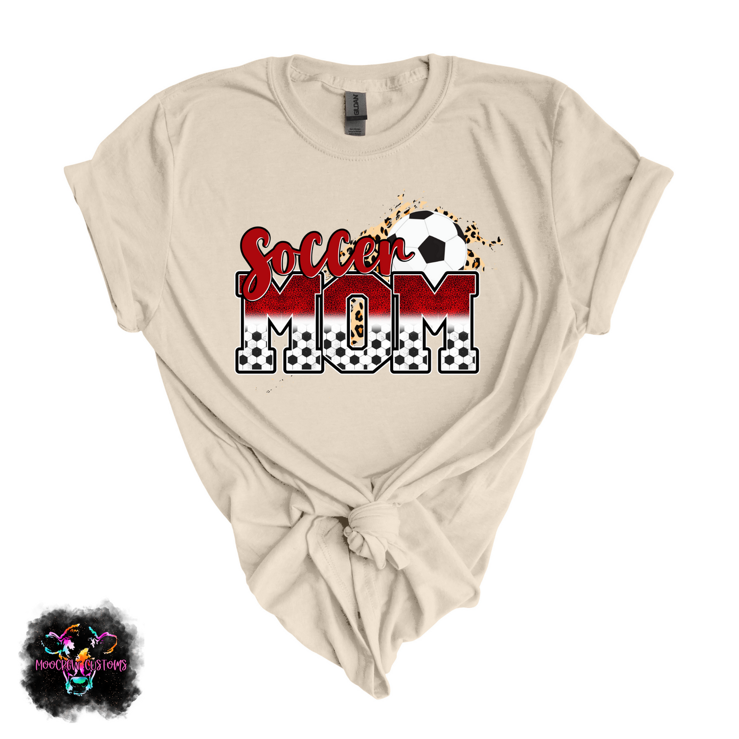 Soccer Mom Red Tshirt
