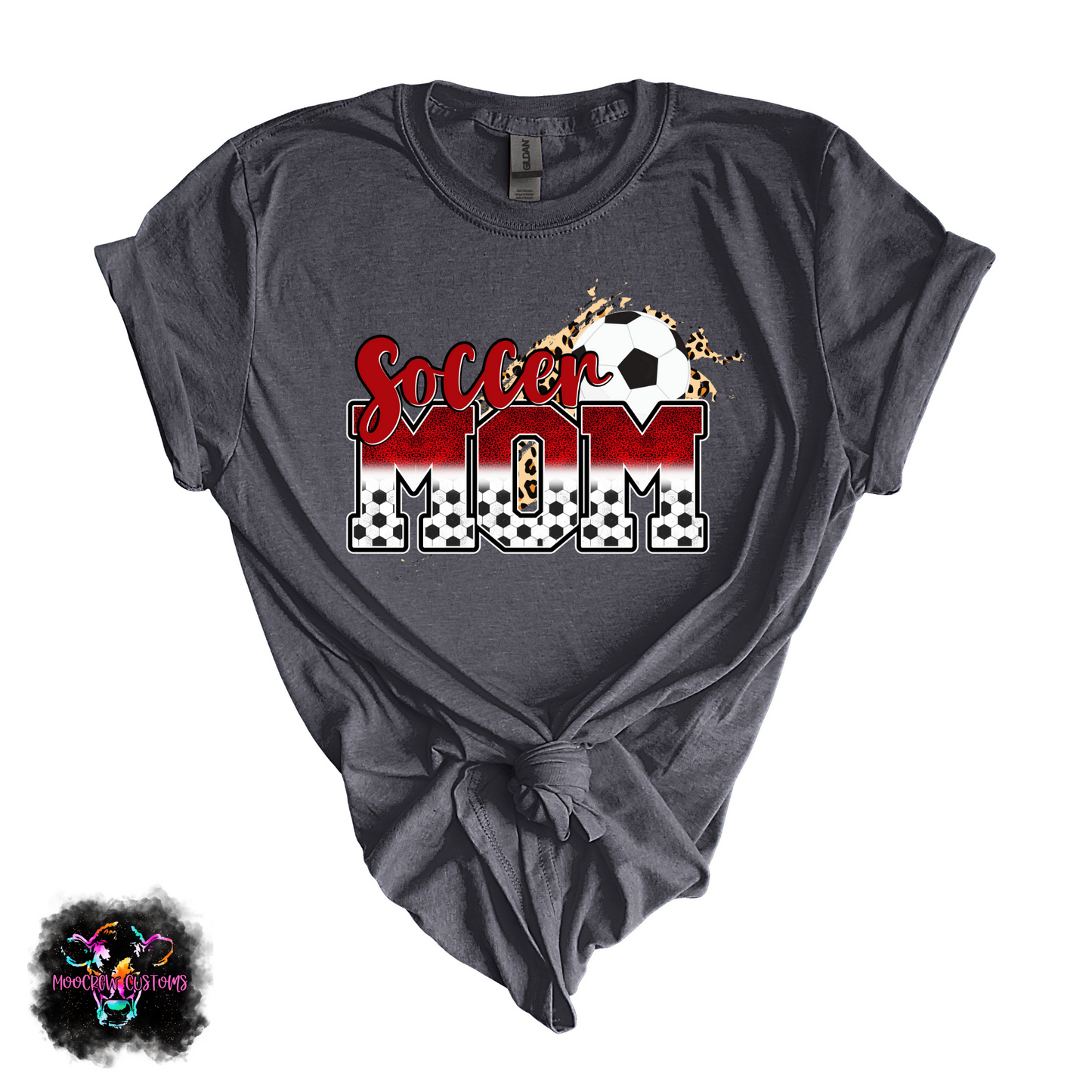 Soccer Mom Red Tshirt