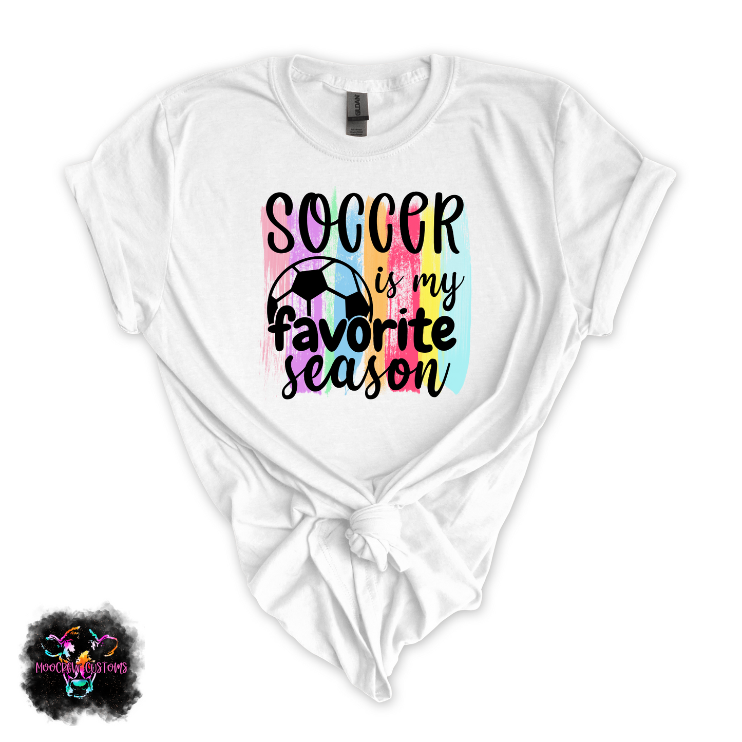 Soccer Is My Favorite Season Tshirt