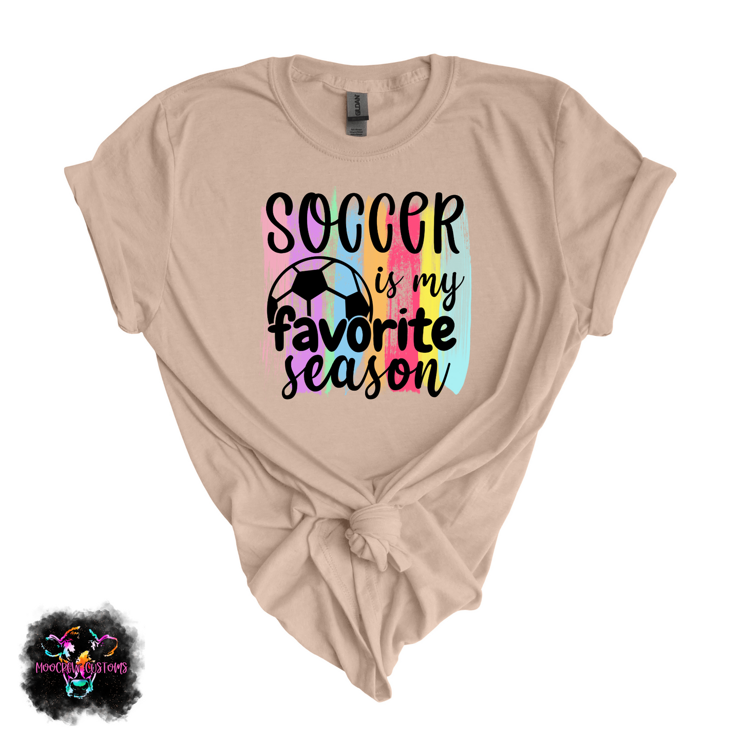 Soccer Is My Favorite Season Tshirt