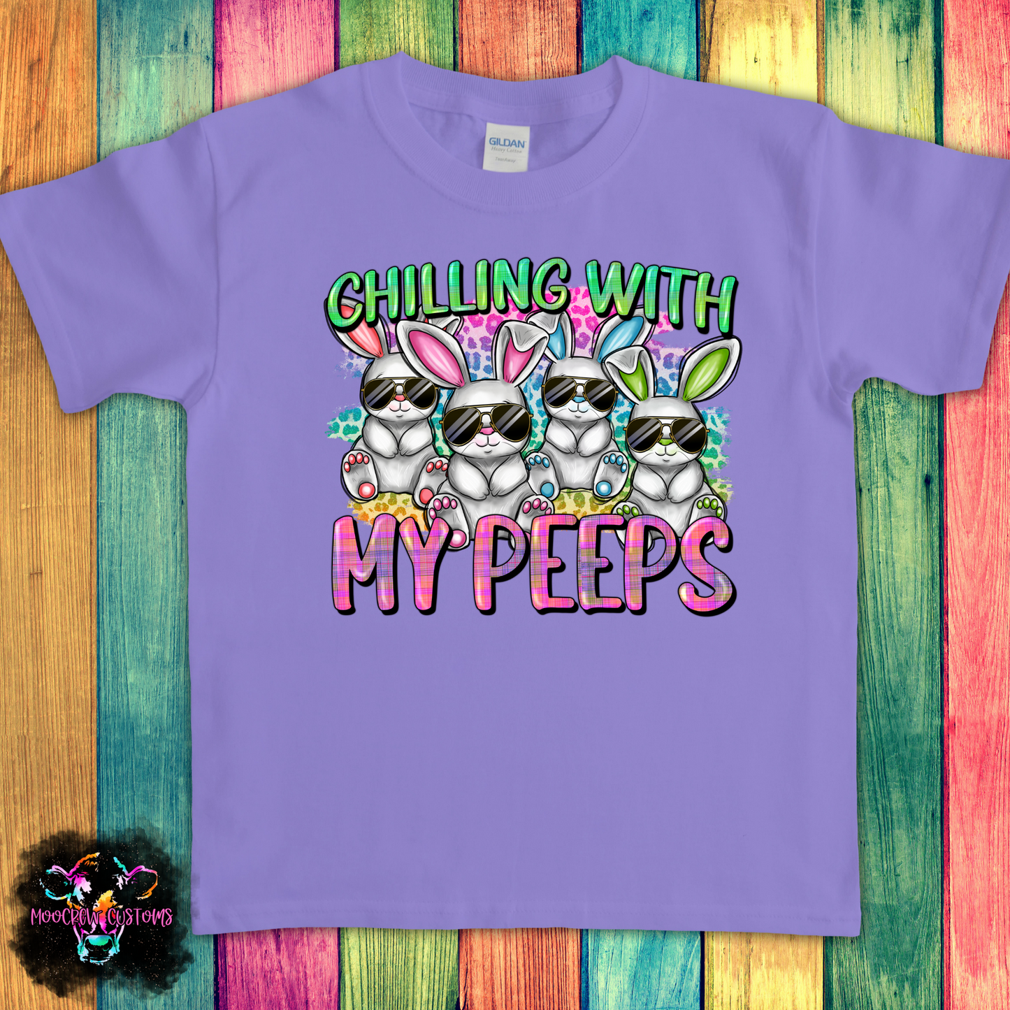 Chillin With My Peeps Kids Tshirt