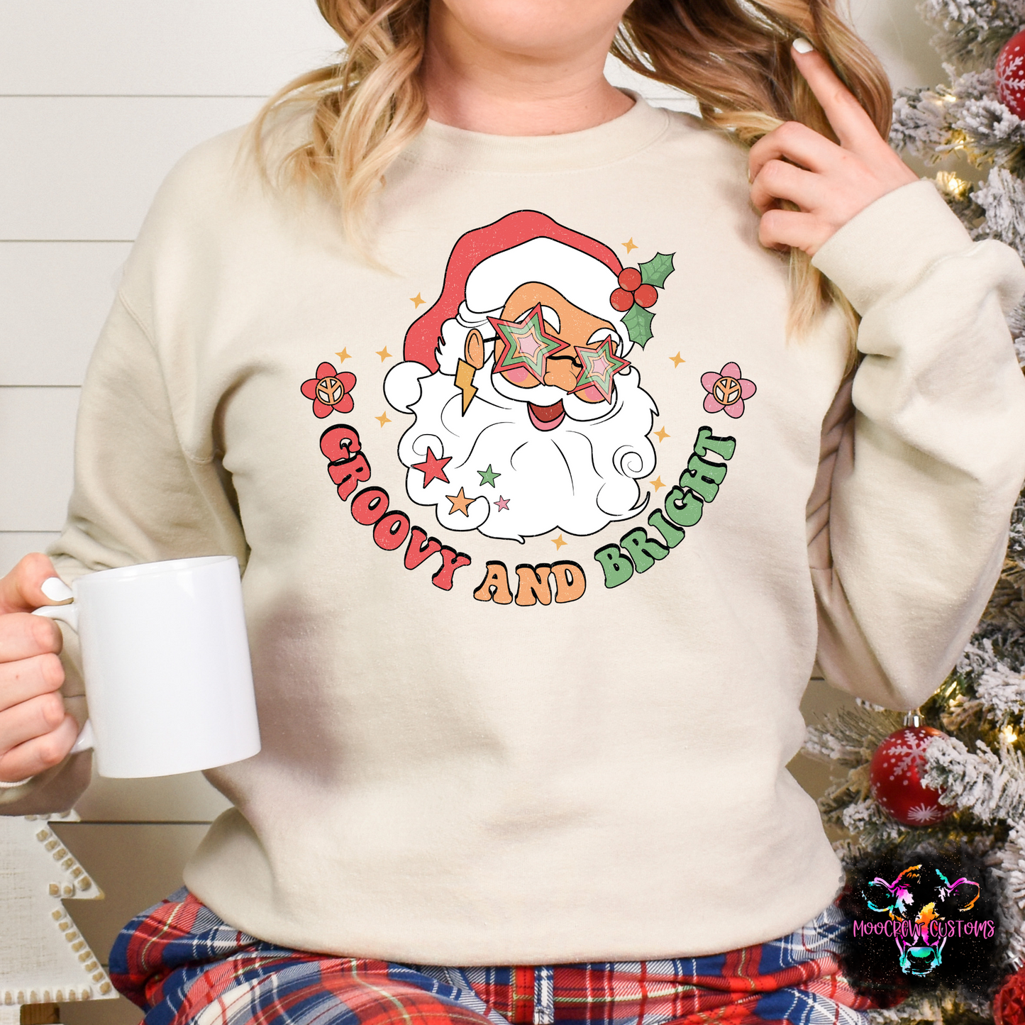 Groovy and Bright Santa Shirt