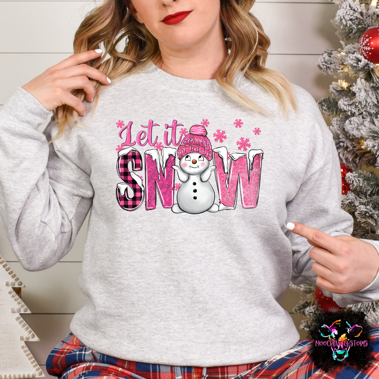Let It Snow Snowman Shirt