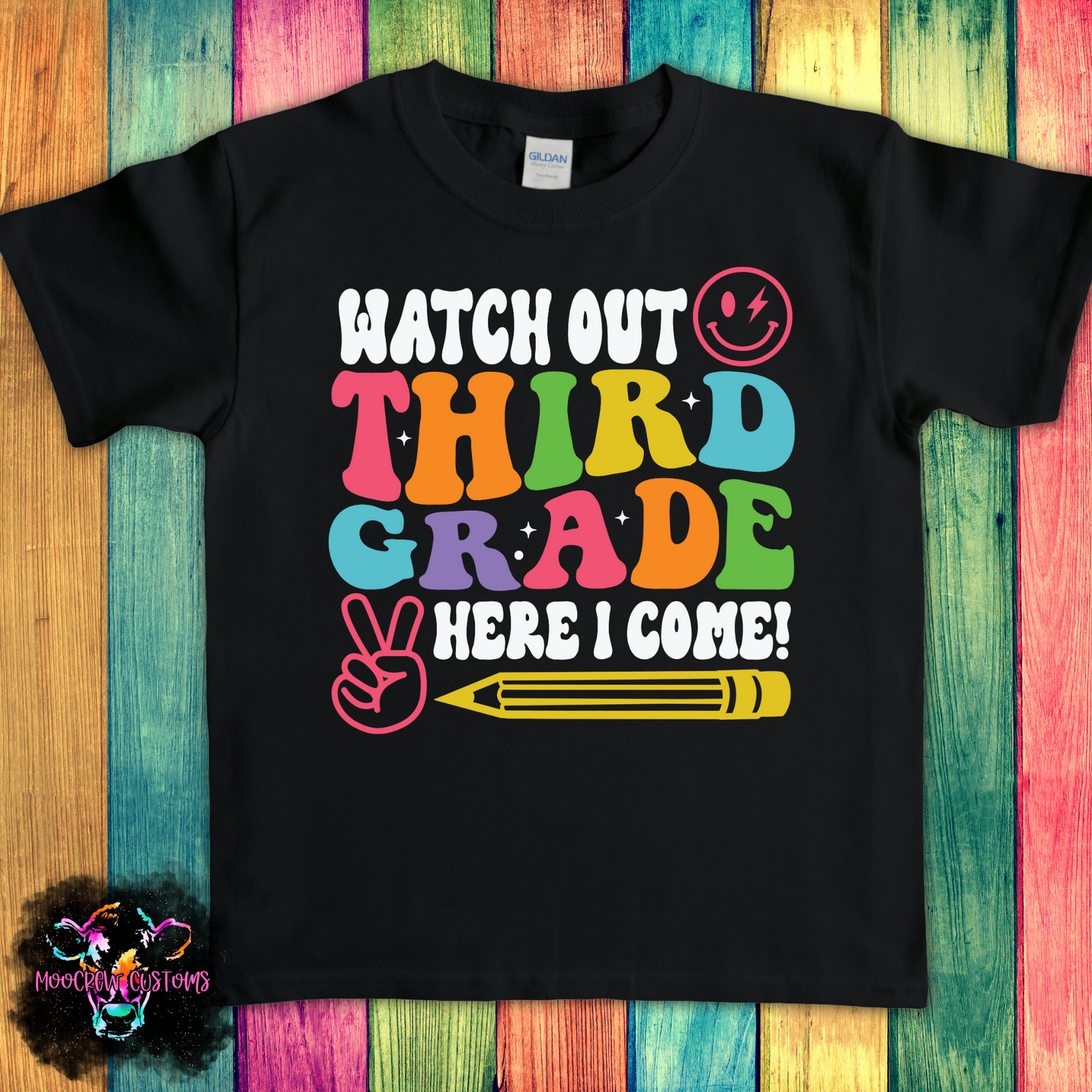 Watch Out GRADE...Here I Come Youth Tshirt