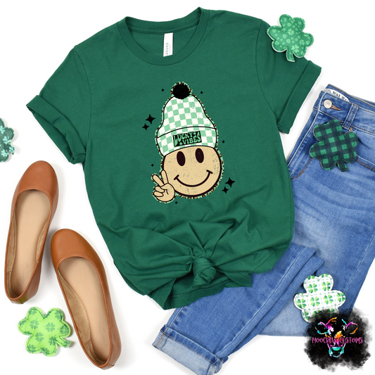 Lucky Vibes Smiley Face Tshirt