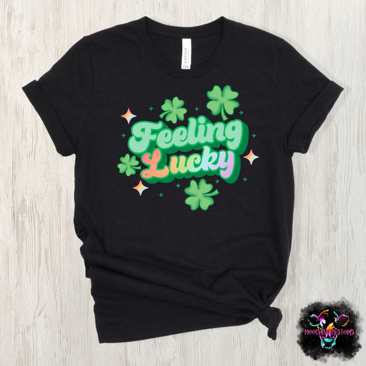 Feeling Lucky Rainbow Tshirt