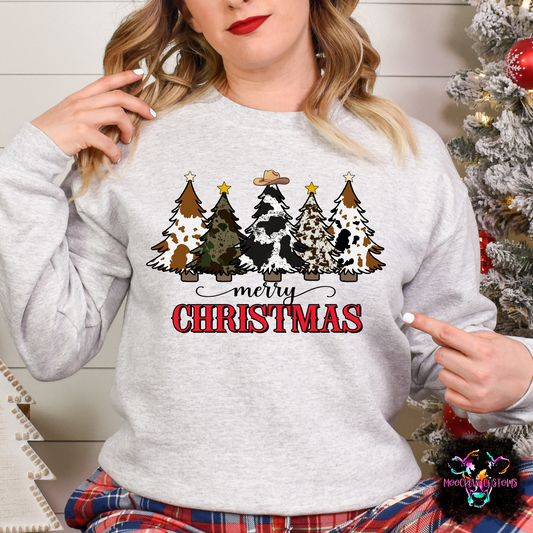 Cow Print Trees Shirt