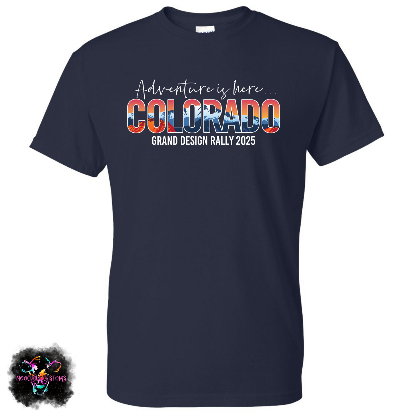 Colorado Grand Design Owners Rally 2025 Tshirt
