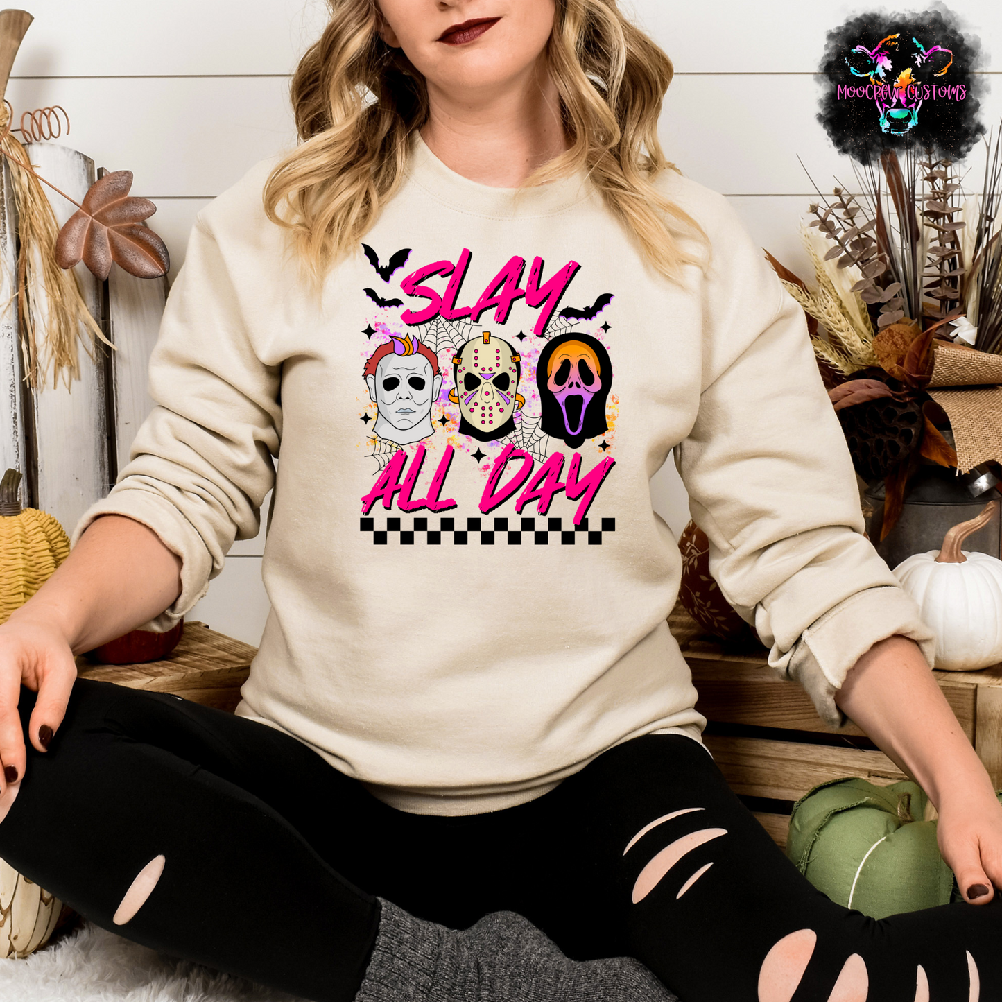 Slay All Day Crewneck