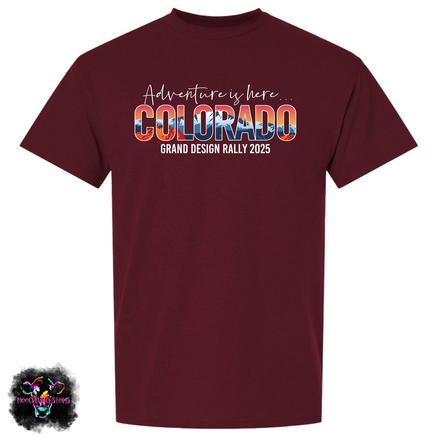 Colorado Grand Design Owners Rally 2025 Tshirt