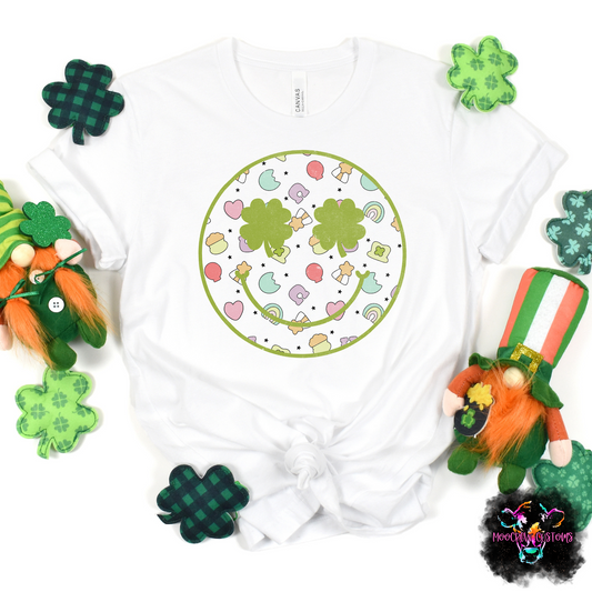 Lucky Charms Smiley Tshirt