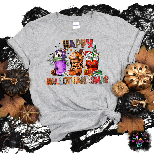 Happy Hallowthanksmas Shirt