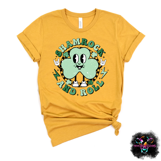 Shamrock and Roll Tshirt