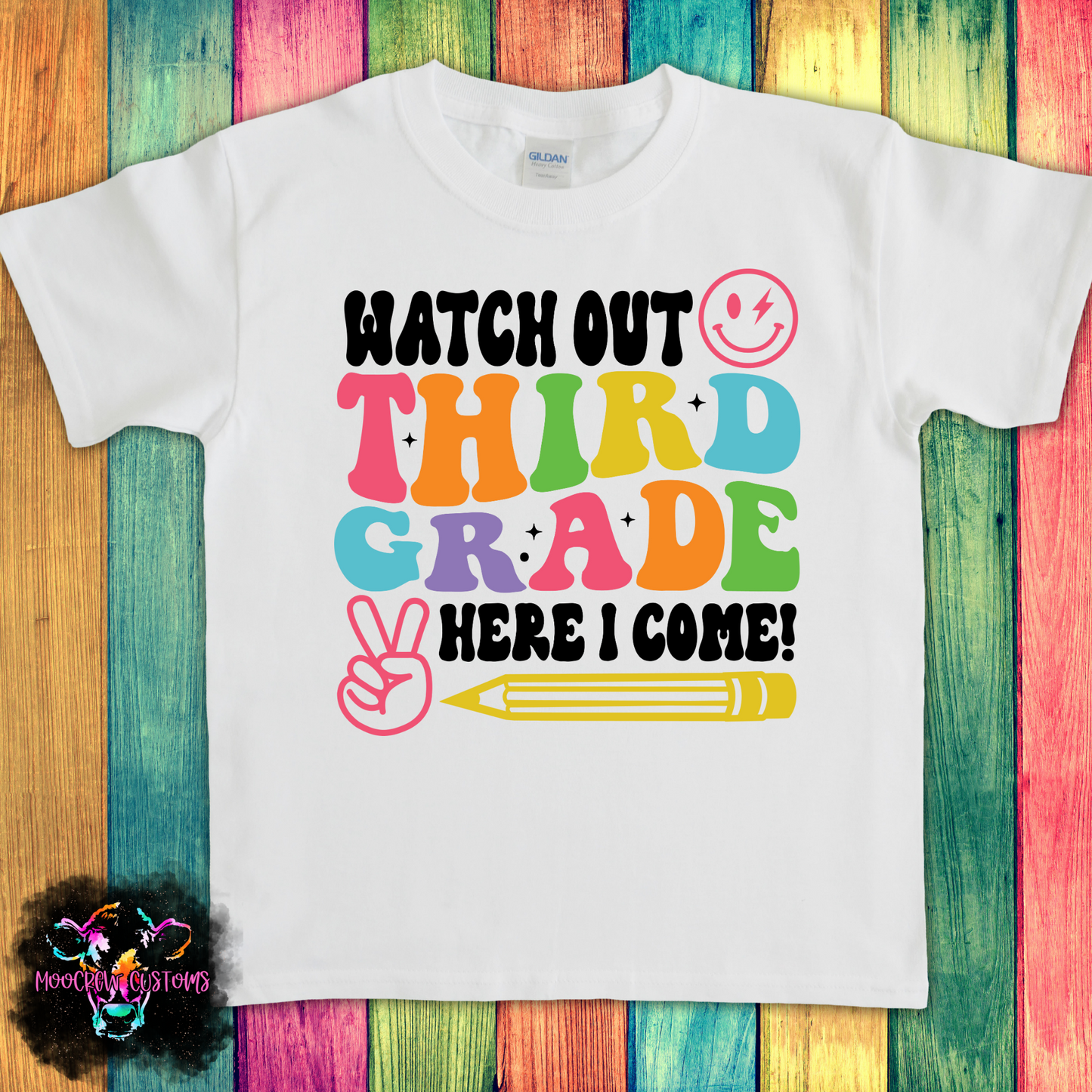 Watch Out GRADE...Here I Come Youth Tshirt