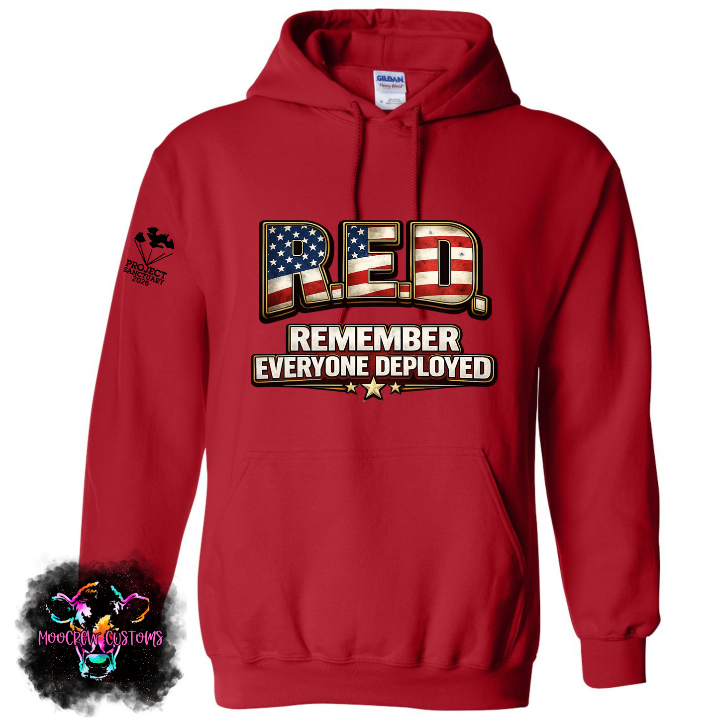 GDRV 2026 Project Sanctuary RED Shirt