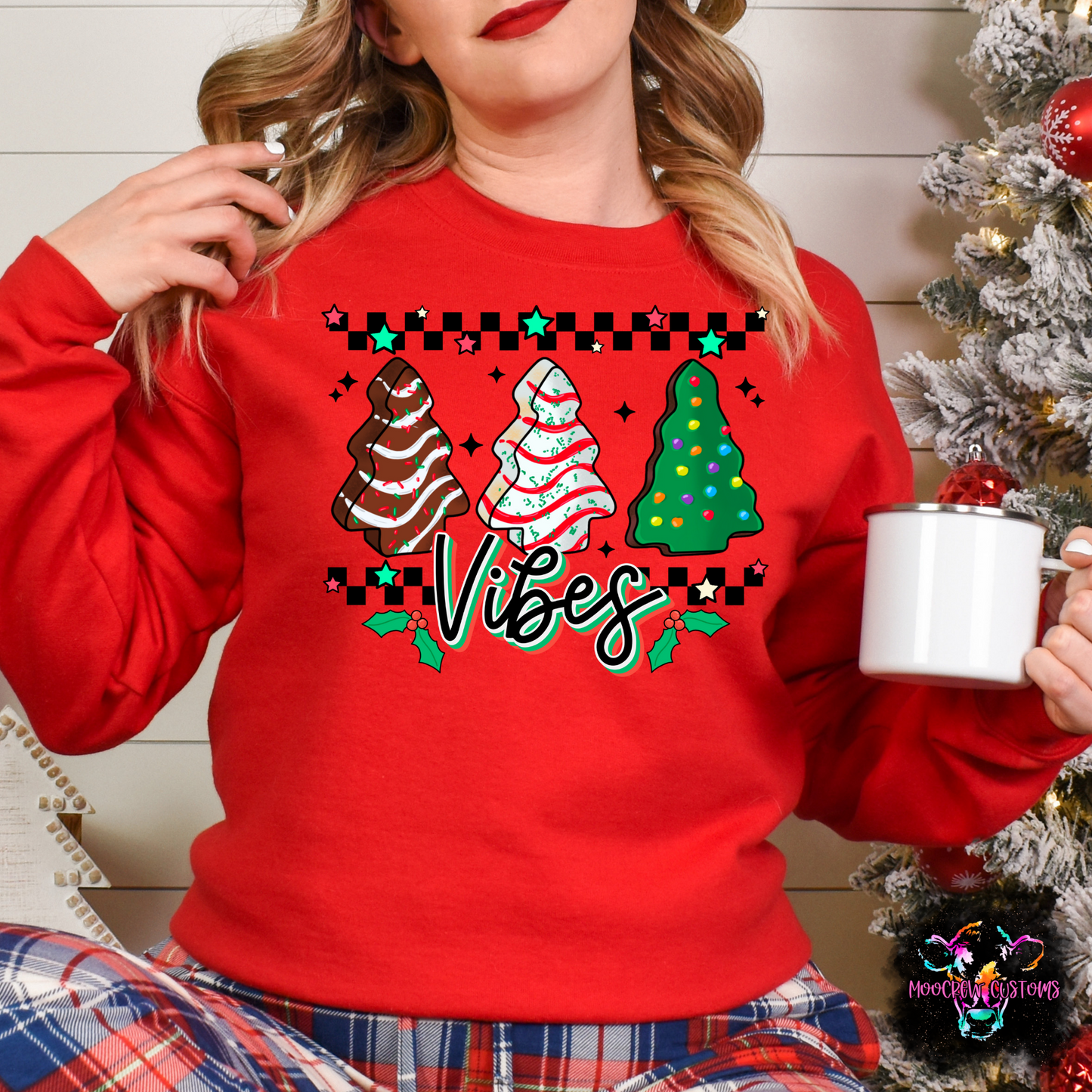 Christmas Tree Cake Vibes Shirt