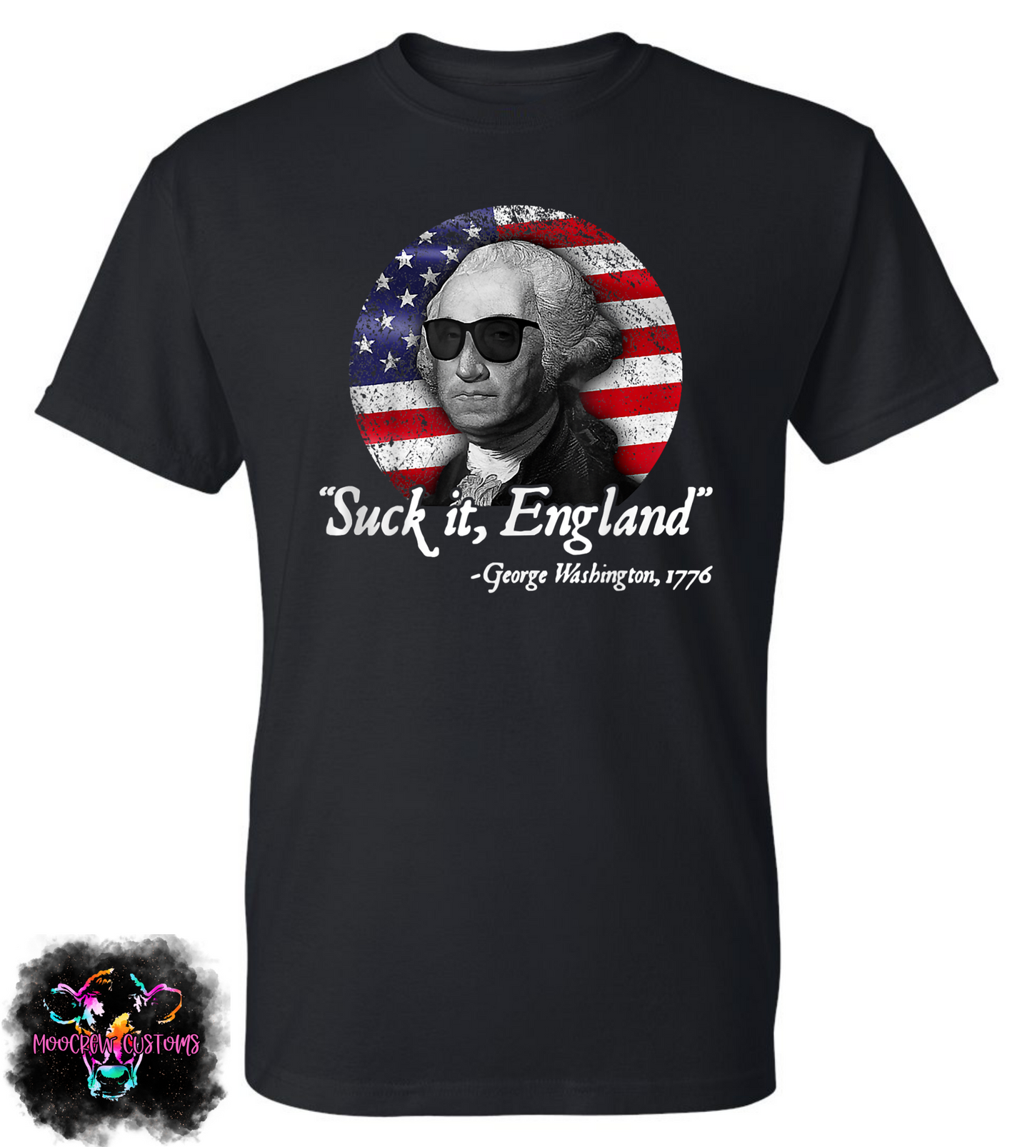 George Washington Suck It England Tshirt