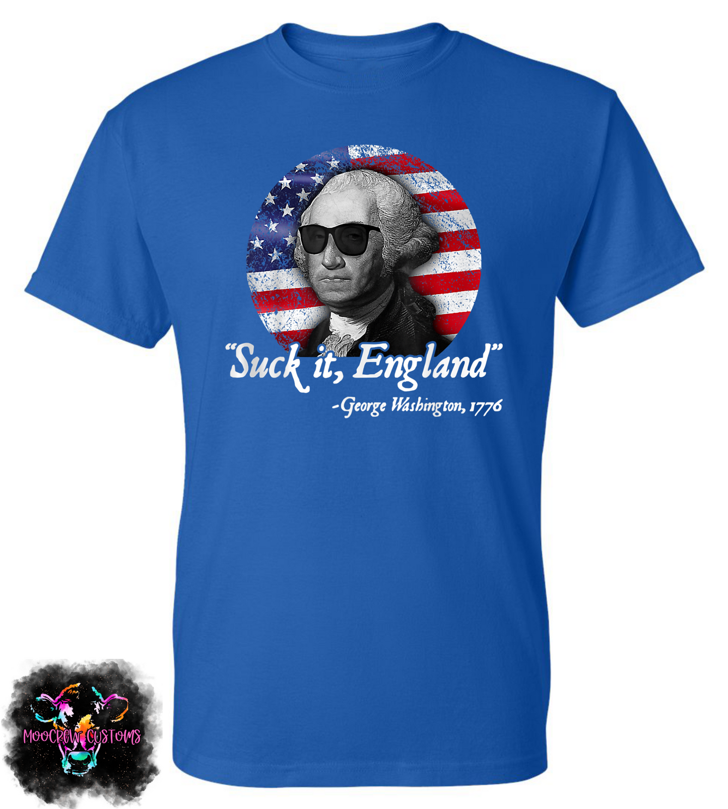 George Washington Suck It England Tshirt