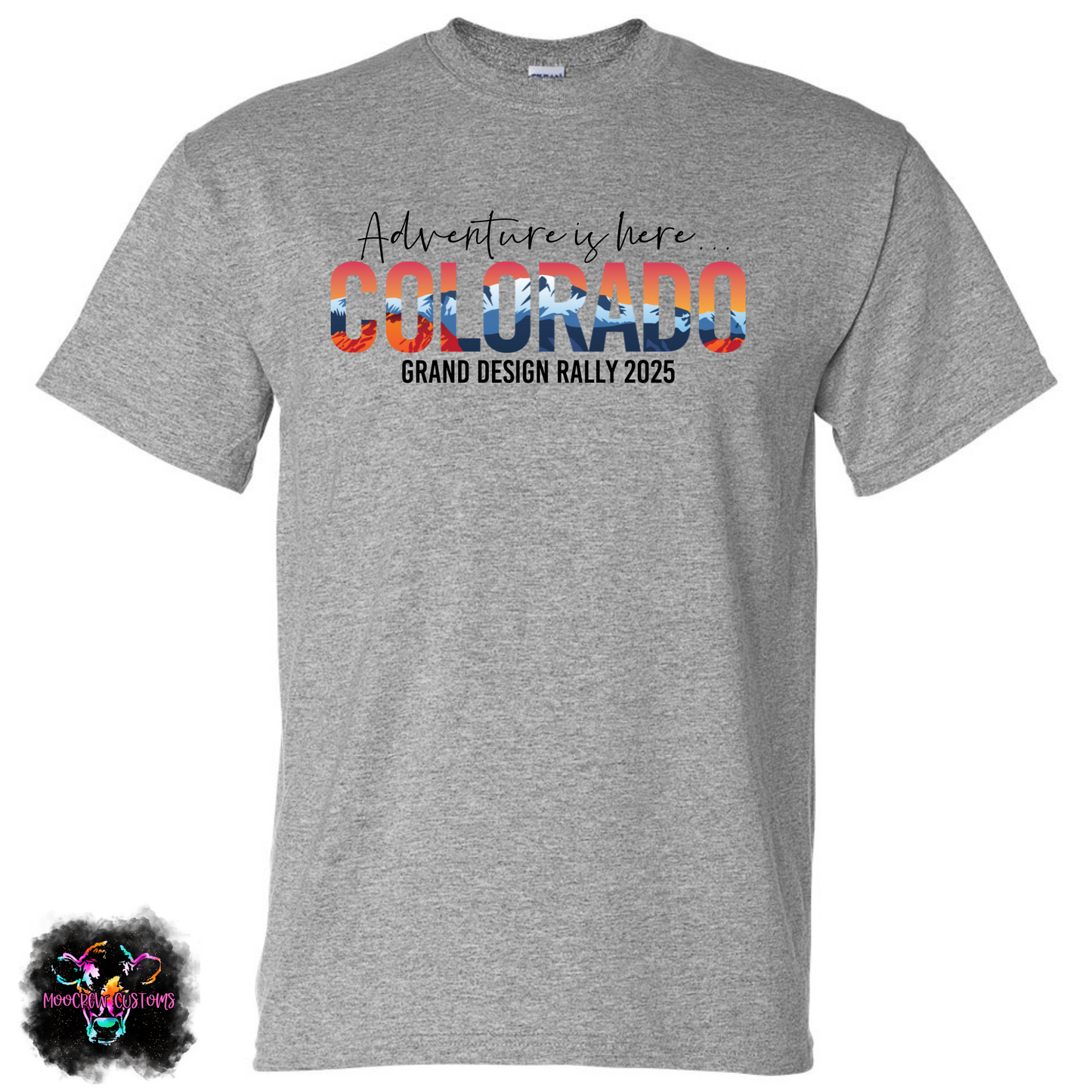 Colorado Grand Design Owners Rally 2025 Tshirt