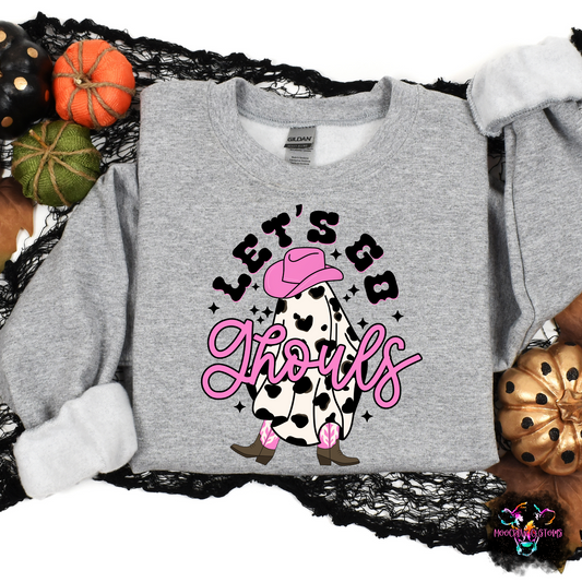 Let's Ghoul Girls Tshirt and Crewneck