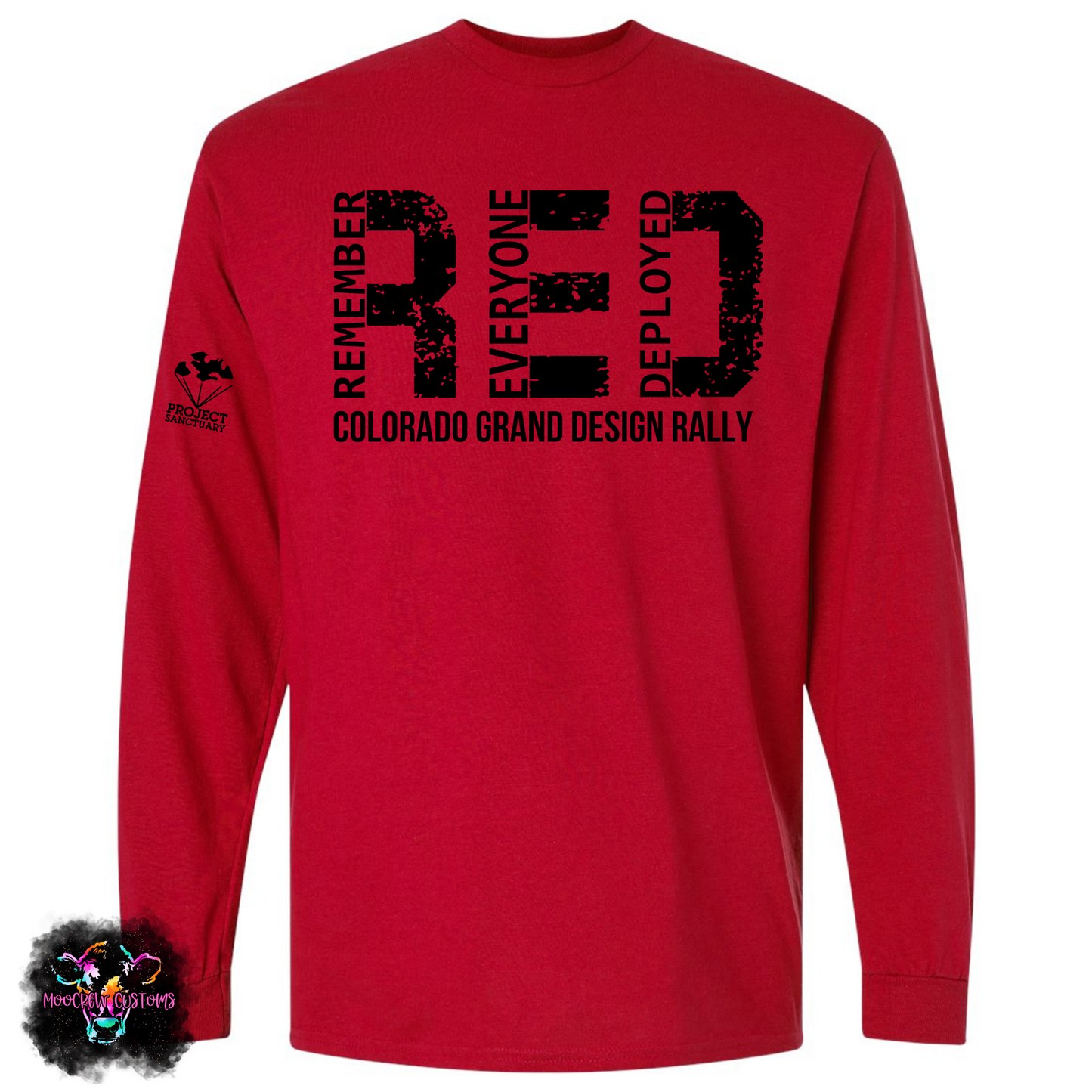 GDRV 2025 Project Sanctuary RED Shirt