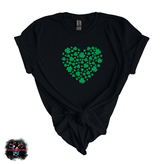 Heart of Shamrocks Tshirt