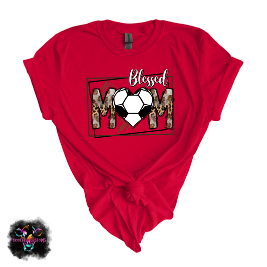 Blessed Soccer Mom Tshirt